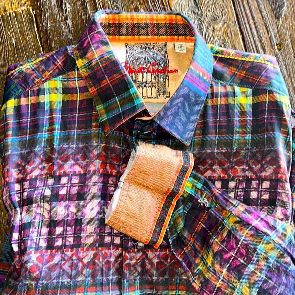 Robert Graham Men’s Long Sleeve Button Down Shirt